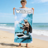 High Quality Personalized Name Beach Towel,Bath Towel, Pool Towel for Kids and Adults