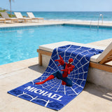 Cute Cartoon Personalized Beach Towel For Kids and Adults