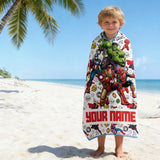 Personalized Beach Towel For Kids and Adults