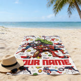 Personalized Beach Towel For Kids and Adults