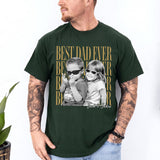 Custom Dad Vintage Photo Shirt: Personalized Fathers Day Shirt With Kids Photo, Funny Dad Shirt, Best Dad Ever Shirt, New Dad Gift