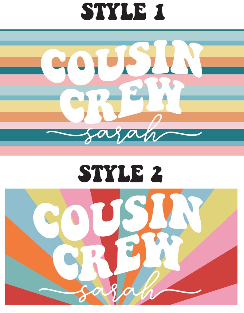 Personalized Cousin Crew Beach Towel with Name, Summer Beach Gift for Cousin, Custom Name Pool Towel, Matching Cousin Trip Gift, Family Vacation Gift