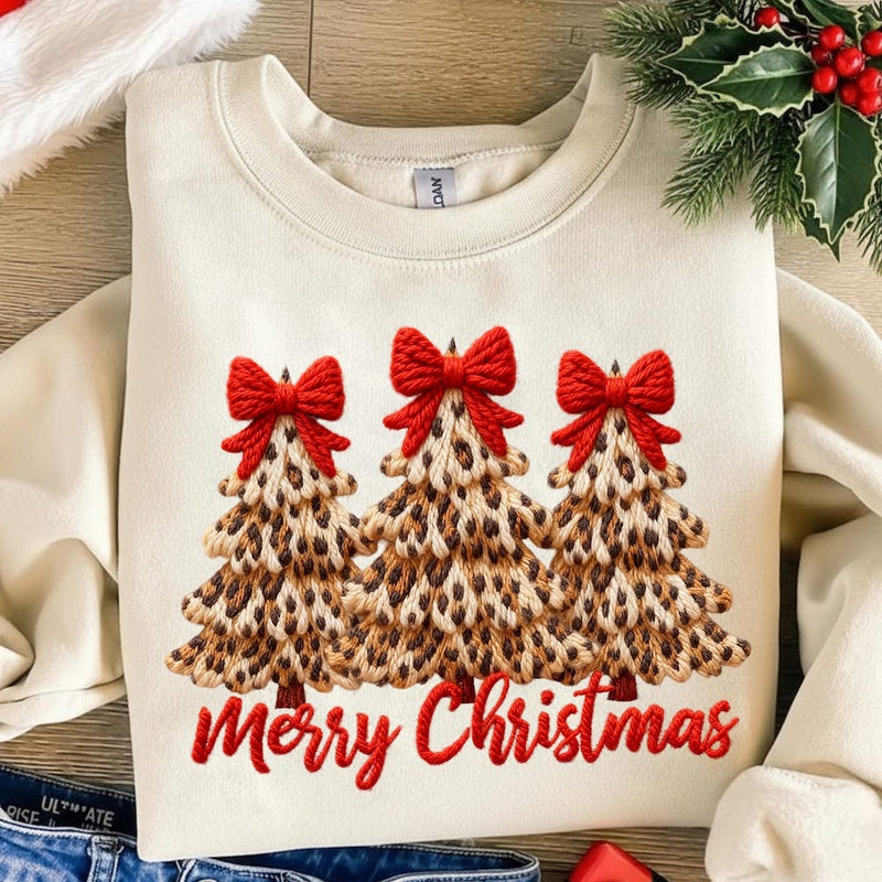 Realistic Yarn Christmas Holiday Sweatshirts Hoodies Shirts