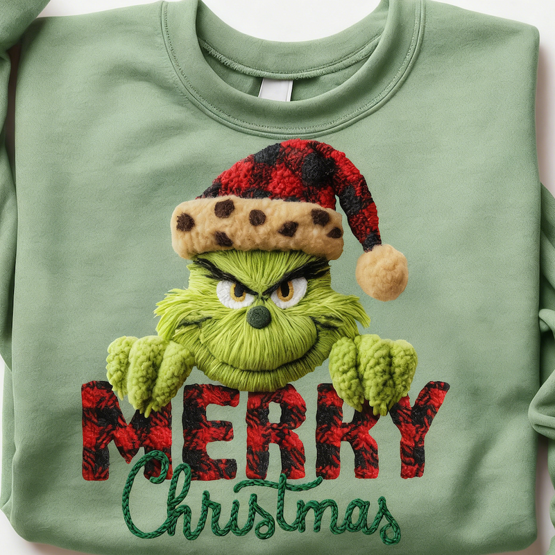 Realistic Yarn Christmas Holiday Sweatshirts Hoodies Shirts