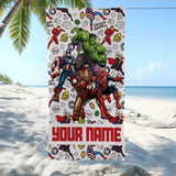 Personalized Beach Towel For Kids and Adults