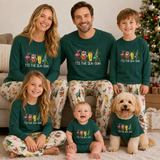 Matching Family Christmas Pajamas Tis The Sea Sun, Custom Family Vacation PJs