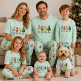 Matching Family Christmas Pajamas Tis The Sea Sun, Custom Family Vacation PJs