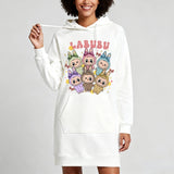Kawaii Labubu Inspired Shirts - Gift For Labubu Fans - Harajuku Style Animal Shirts