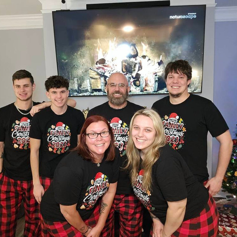 Custom Family Matching Christmas Shirt - Personalized Funny Family Christmas Sweatshirt