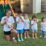 Personalized Groovy Cousin Crew Kids Shirt - Retro Custom Matching Cousins Shirts - Cousin Trip - Boho Natural Kids Youth & Adult Shirt