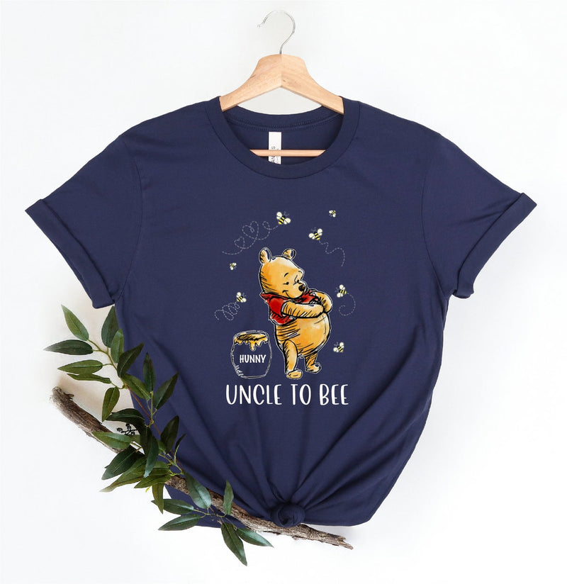 Winnie The Pooh Pregnancy Shirt, Daddy to Bee Shirt, Mommy to Bee Shirt, Disney Pooh Mommy Tee, Disneyworld Pregnancy Shirt