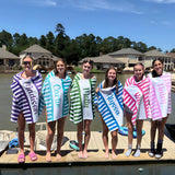 Personalized Name Towel for Beach Bath & Pool - Unique Vacation Gift for Kids and Adults