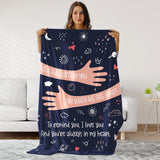 Sending a Hug Blanket, Thinking of You Hug Blanket for Friend Sister or Mom, After Surgery Get Well Soon Gift