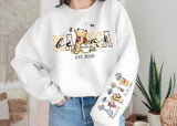 Custom Mothers Day Sweatshirt with Names, Winnie the Pooh Mothers Days Gift, Custom Mama Bear Shirt, Gift For Mother's Day