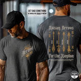 Raising Arrows Father's Day Gift, Christian Shirt for Dad, Gift for Husband, Apparel for Dad, Christian Gift for Dad, Birthday Gift for Him