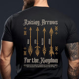 Raising Arrows Father's Day Gift, Christian Shirt for Dad, Gift for Husband, Apparel for Dad, Christian Gift for Dad, Birthday Gift for Him