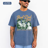 Custom Best Dad Ever Shirt with Kids Name and Photo: Retro Dad Shirt, Dad Est Shirt, New Dad Vintage Picture Tee, Fathers Day Gift from Kids