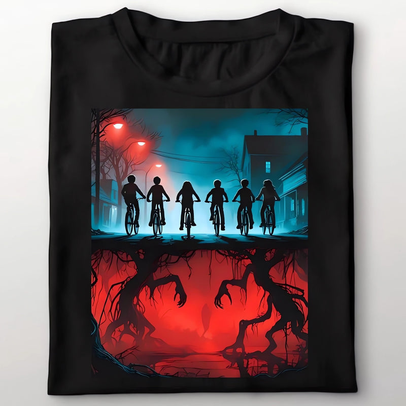 Stranger Things Season 5 Retro Video Game Demogorgon T-Shirt Sweatshirts Hoodies