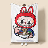 Kawaii Labu Blanket - Gift For Labu Fans