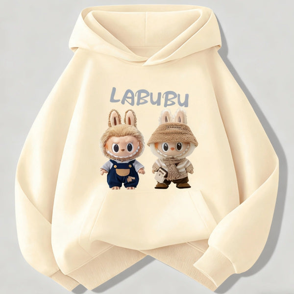 Kawaii Labu Inspired Hoodies - Gift For Labu Fans Harajuku Style Animal Sweatshirts Hoodies T-Shirts