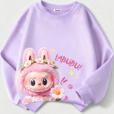 Kawaii Labu Inspired Sweatshirt - Gift For Labu Fans Harajuku Style Animal Sweatshirts Hoodies T-Shirt