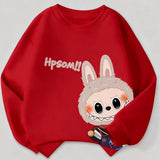Kawaii Labu Inspired Sweatshirt - Gift For Labu Fans Harajuku Style Animal Sweatshirts Hoodies T-Shirt