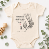 New Baby Onesie Pooh Baby Bear Bodysuit Smallest Things Heart Quote Classic New Baby Gift Baby Shower Gift New Mom Gift Baby Announcement