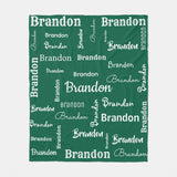 Personalized Blanket with Name for Kids and Adults