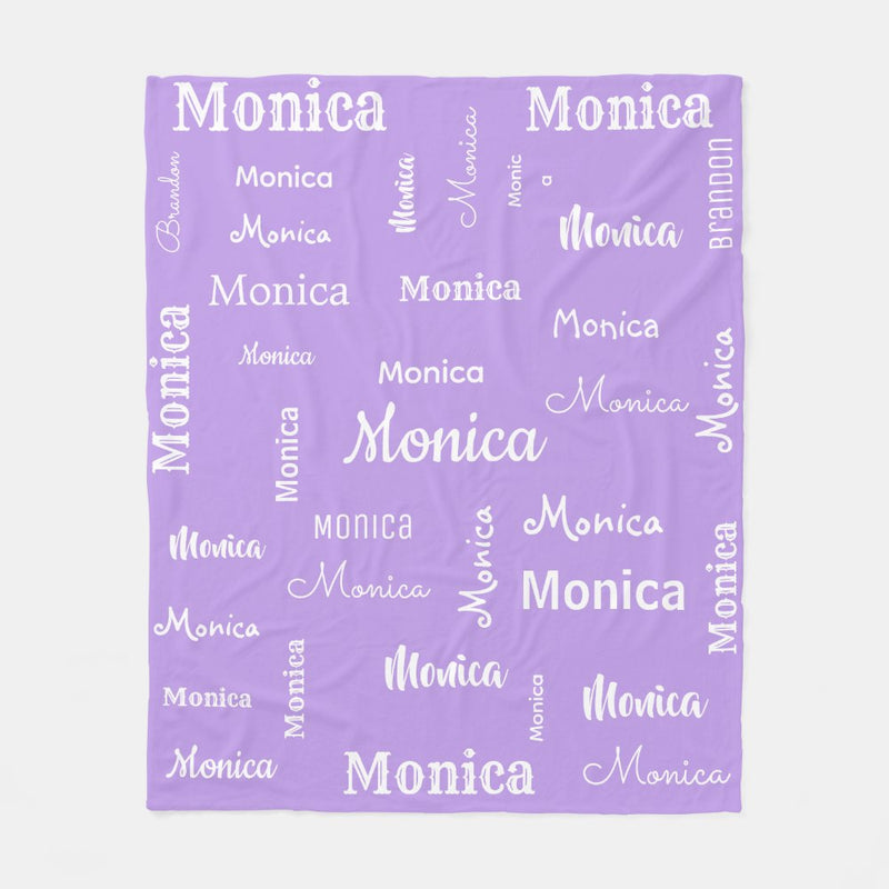 Personalized Blanket with Name for Kids and Adults