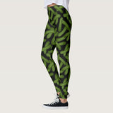Funny Pickles High Waisted Leggings for Women - No See Through Tummy Control Cycling Workout Yoga Pants