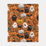 2025 New Halloween Throw Blanket, Cute Fall Blanket Gift for Spooky Season