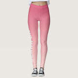 Personalized Name High Waisted Leggings for Women - No See Through Tummy Control Cycling Workout Yoga Pants
