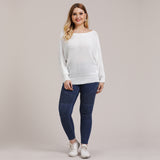 Plus Size Drop Shoulder Sweater