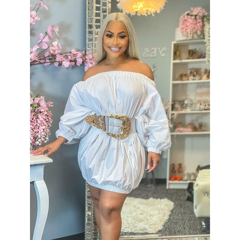 Stylish Off Shoulder Dress