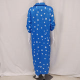 Star Print Shirt Dress