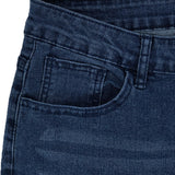 Plus Size Ripped Raw Hem Bootcut Flare Leg Jeans